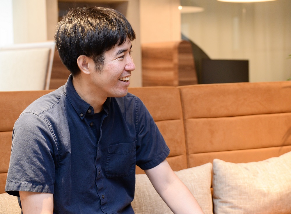 Photo of Shohei Yamaguchi talking