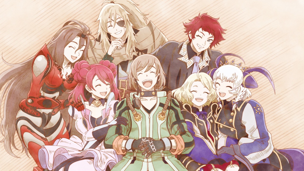 Characters of Tales of the Rays, developed by Bandai Namco Studios