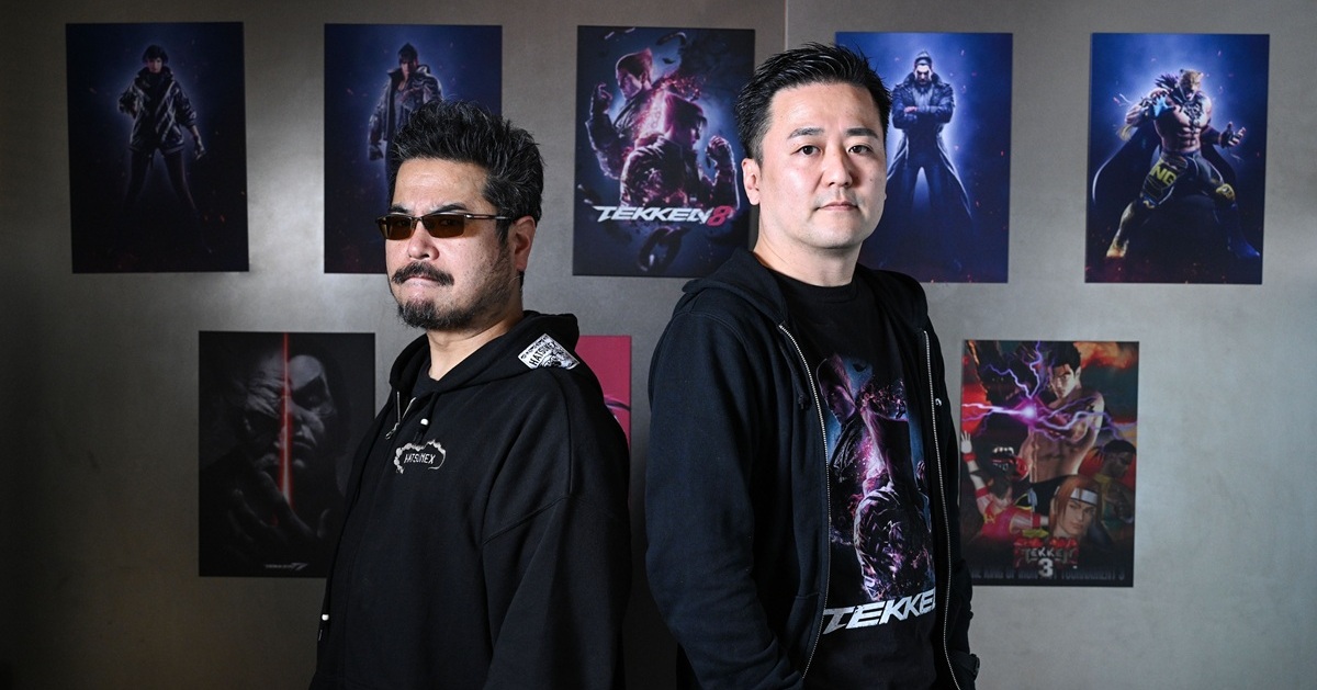 Katsuhiro Harada and Kohei Ikeda (Nakatsu) from Bandai Namco Studios