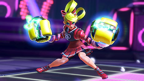 「ARMS」プレイ画面