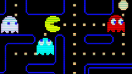 「PAC-MAN（パックマン）」プレイ画面