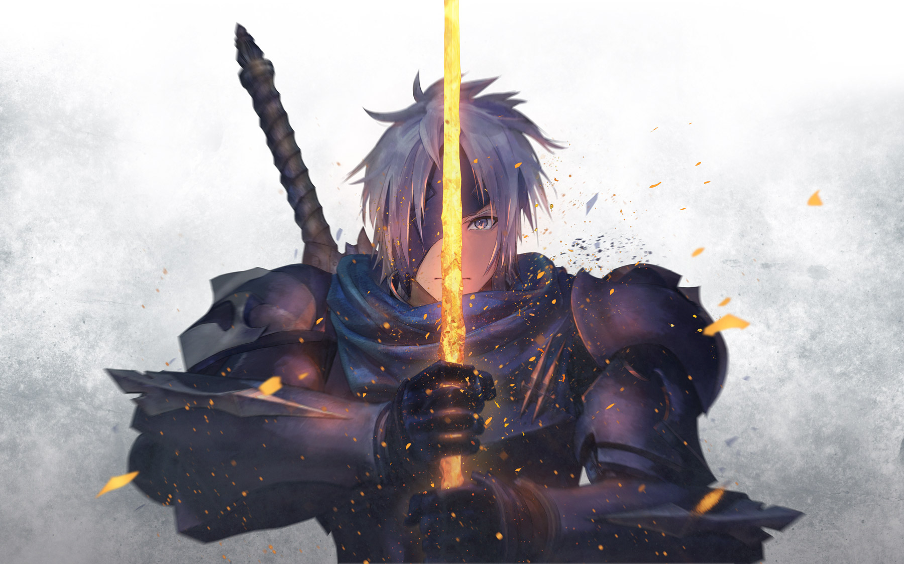 Alphen بالسيف المشتعل في Tales of Arise