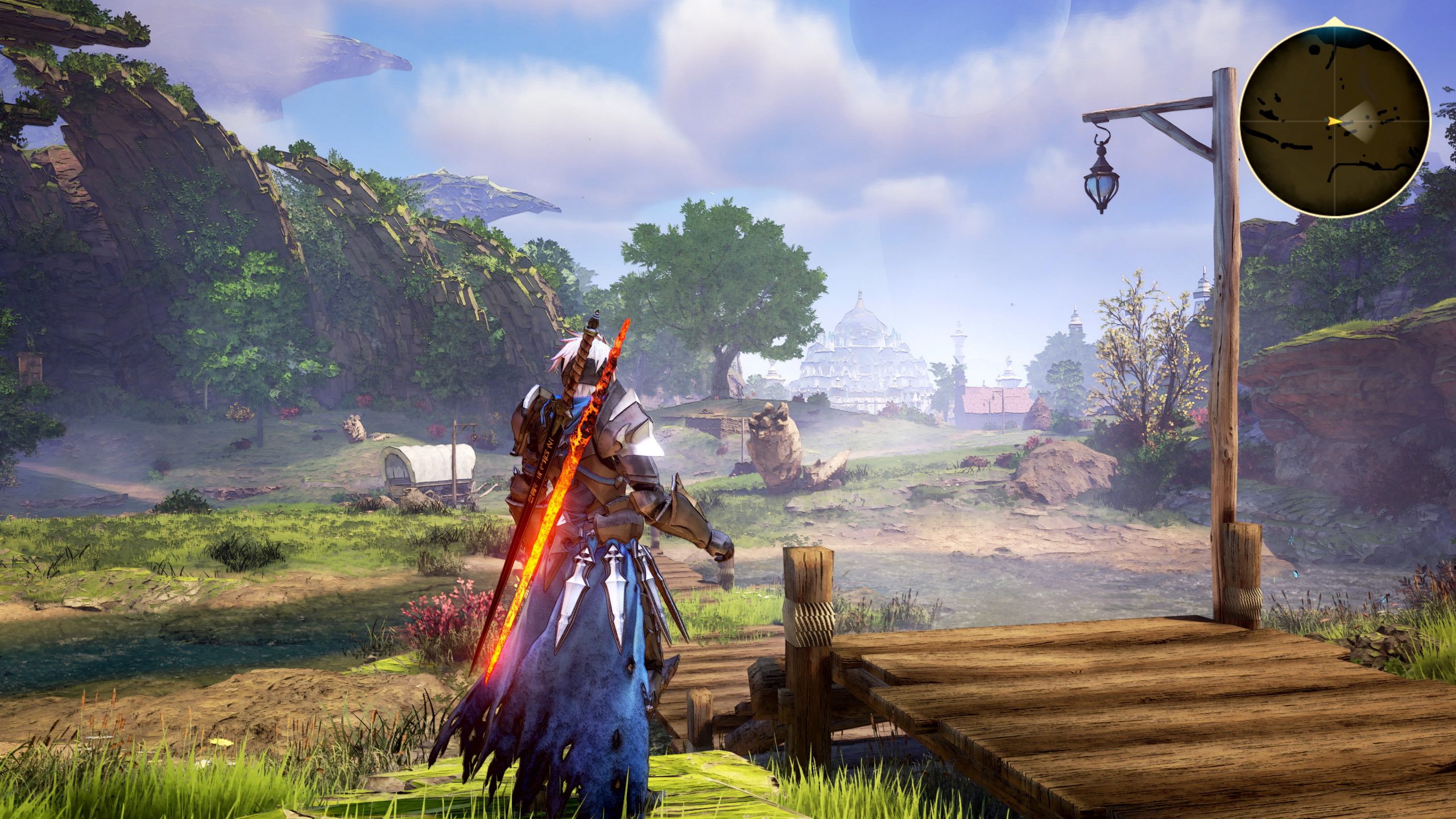 「Tales of ARISE(テイルズ オブ アライズ)」プレイ画面