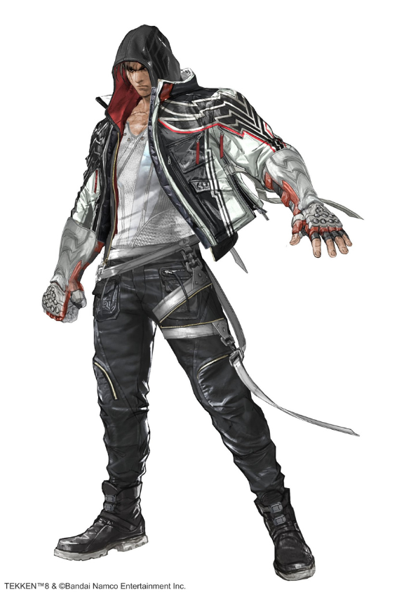 鉄拳(TEKKEN)8のキャラクター風間 仁の設定画(synopsis)(Jin Kazama)