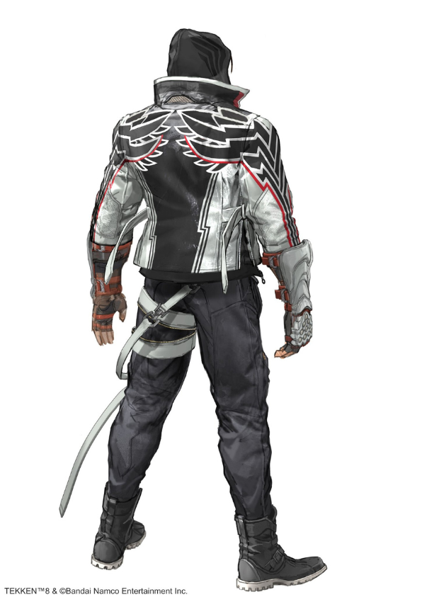 鉄拳(TEKKEN)8のキャラクター風間 仁の設定画(synopsis)(Jin Kazama)