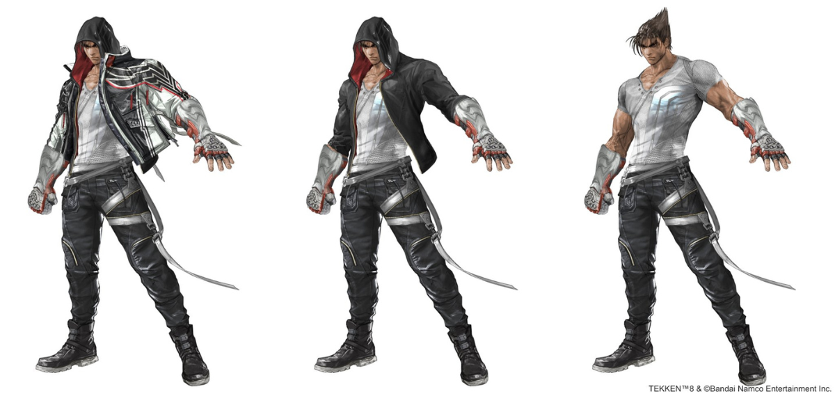 鉄拳(TEKKEN)8のキャラクター風間 仁の設定画(synopsis)(Jin Kazama)