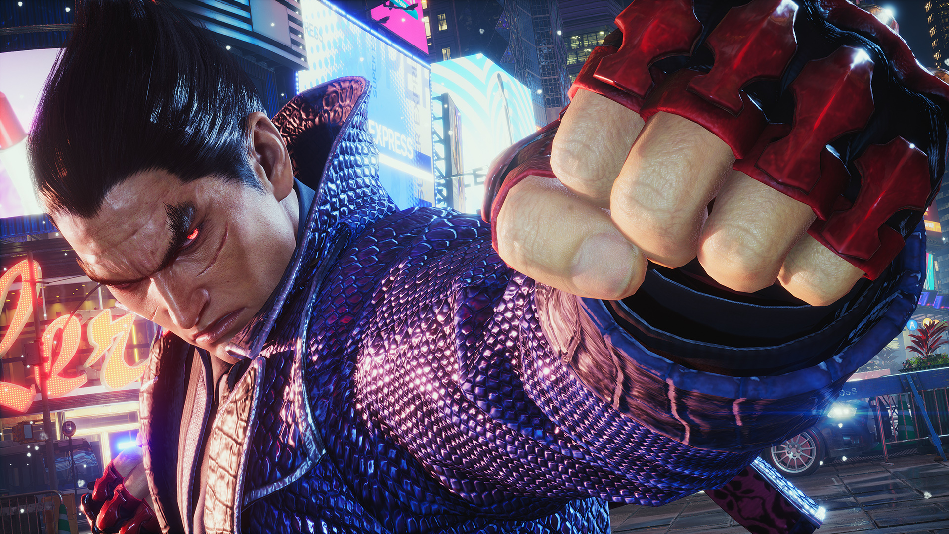 鉄拳(TEKKEN)8のキャラクター三島 一八のプレイ画面(Kazuya Mishima)