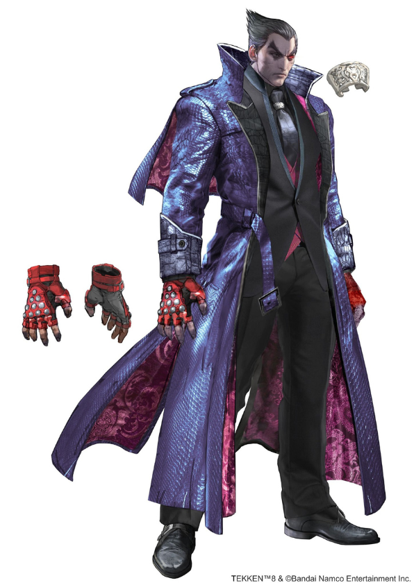 鉄拳(TEKKEN)8のキャラクター三島 一八の設定画(synopsis)(Kazuya Mishima)