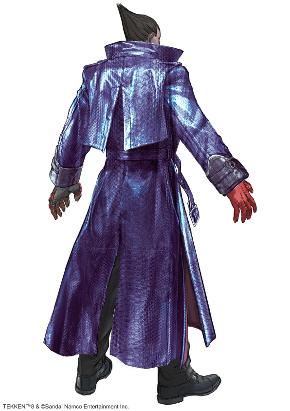 鉄拳(TEKKEN)8のキャラクター三島 一八の設定画(synopsis)(Kazuya Mishima)