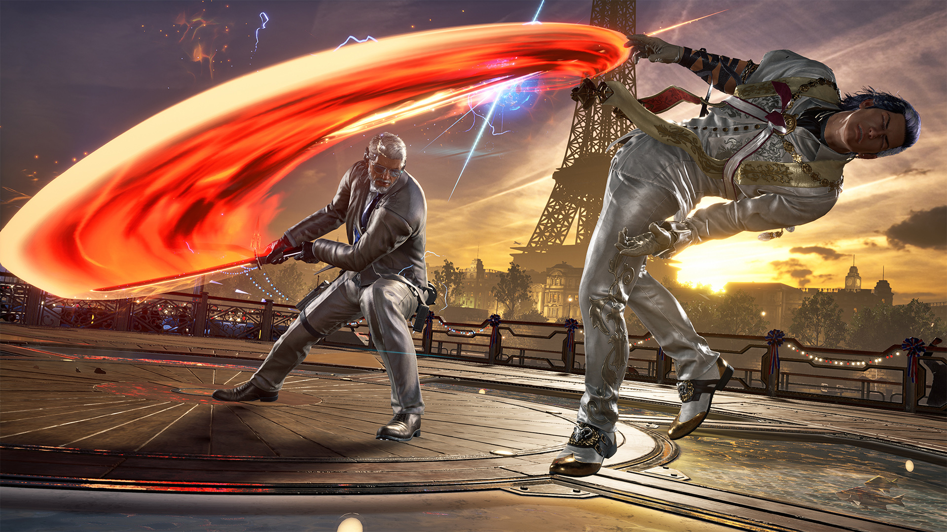 鉄拳(TEKKEN)8のキャラクターヴィクターのプレイ画面(Victor Chevalier)