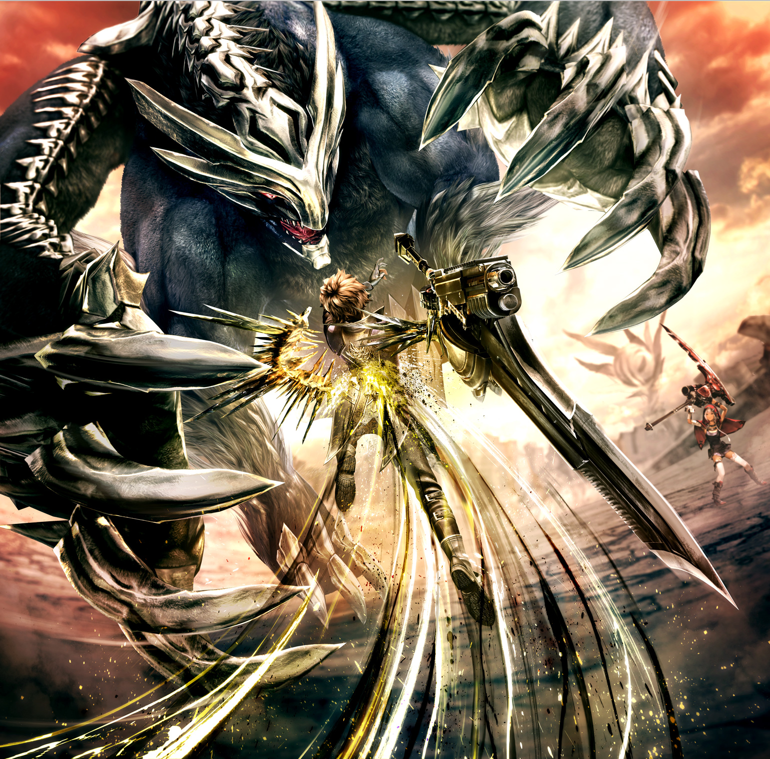GOD EATER 2 RAGE BURST(ゴッドイーター2 レイジバースト)キービジュアル