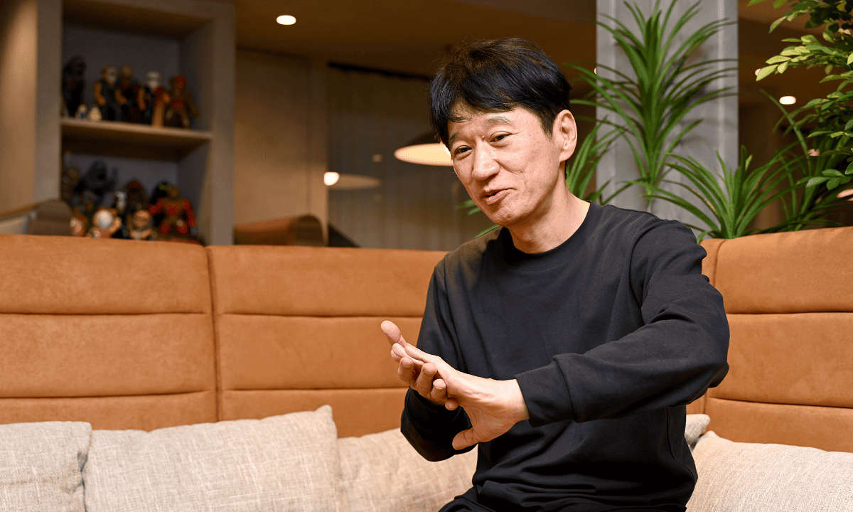バンダイナムコスタジオの坂上陽三さん（通称：ガミP）