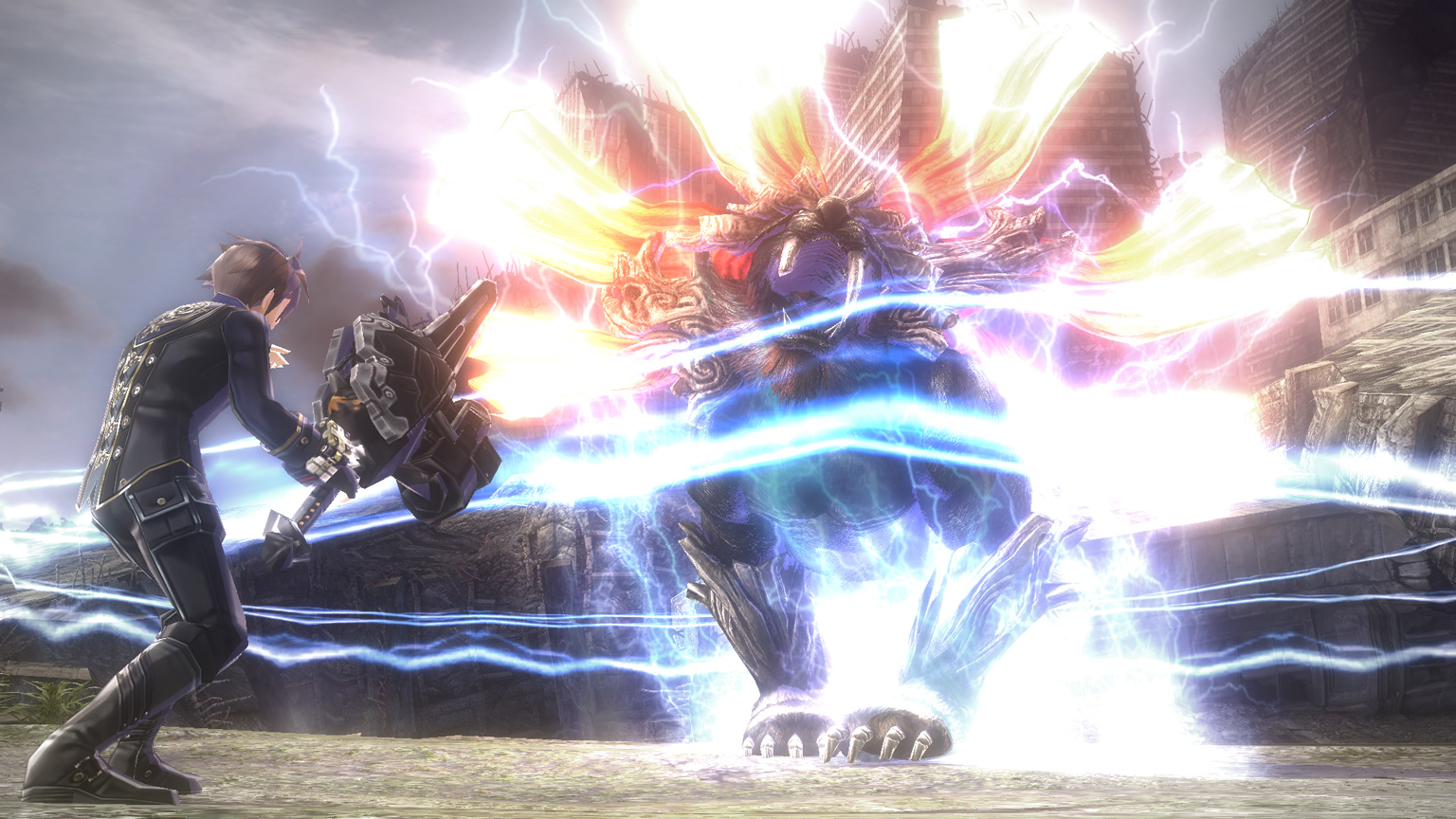 GOD EATER 2 RAGE BURST(ゴッドイーター2 レイジバースト)プレイ画面①