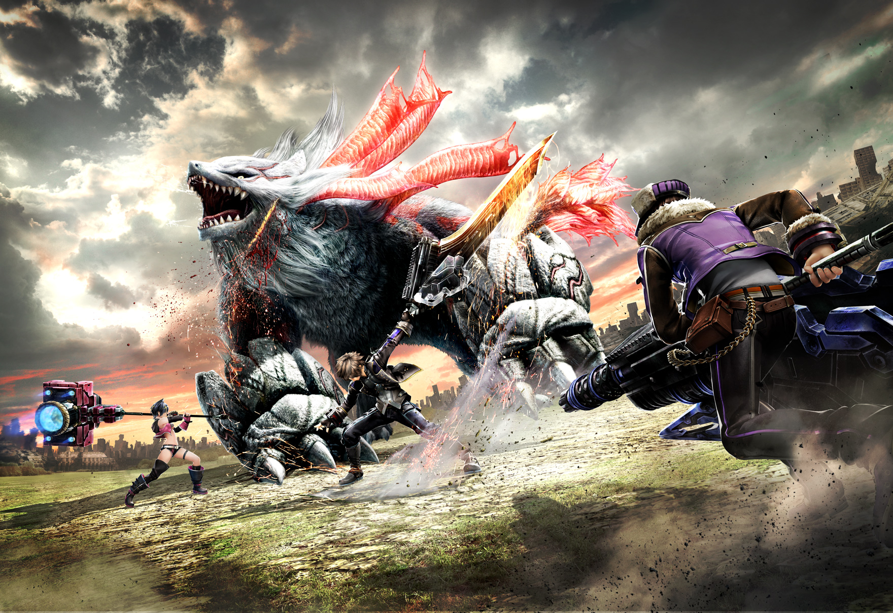 GOD EATER 2(ゴッドイーター2)キービジュアル