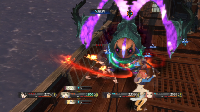 ATales of Berseria(テイルズ オブ ベルセリア)プレイ画面③