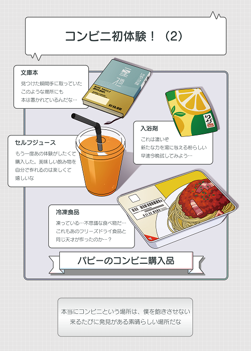 「スピホスピ ID:PL18」コンビニミッション画像