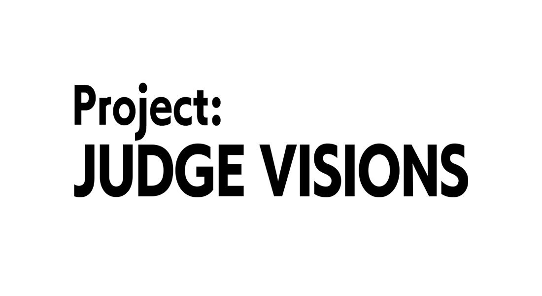「Project: JUDGE VISIONS」のタイトルロゴ