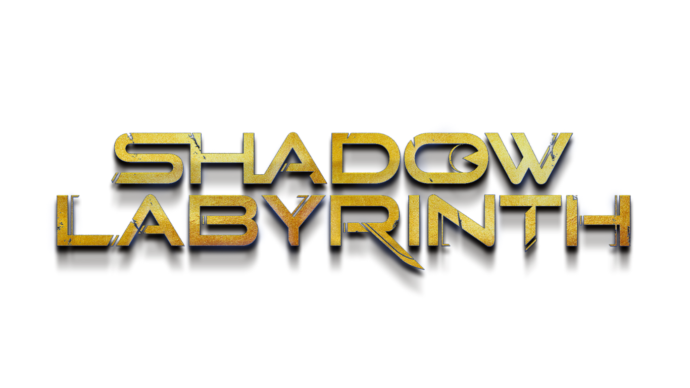 「Shadow Labyrinth」のタイトルロゴ